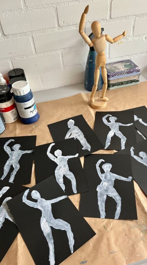 Vlek figuur atelier landfort Vlek figuur atelier landfort